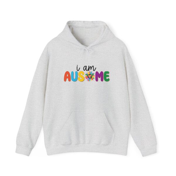 I am awsum Unisex Heavy Blend™ Hooded Sweatshirt - Image 9