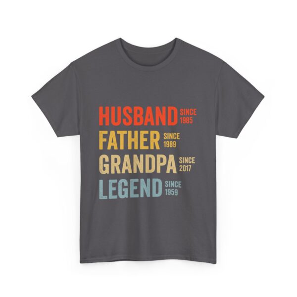 Happy Husband Unisex Heavy Cotton Tee - Image 19