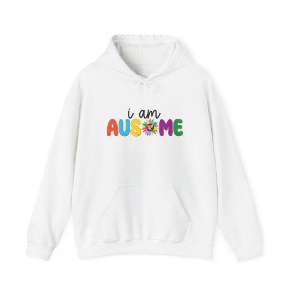 I am awsum Unisex Heavy Blend™ Hooded Sweatshirt - Image 49