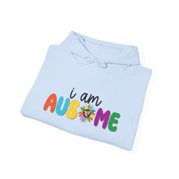 I am awsum Unisex Heavy Blend™ Hooded Sweatshirt - Image 16