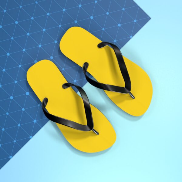 Gold flip flops - Image 2