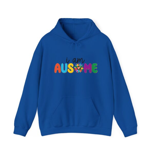 I am awsum Unisex Heavy Blend™ Hooded Sweatshirt - Image 33