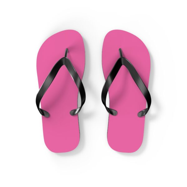 Hot Pink flip flops