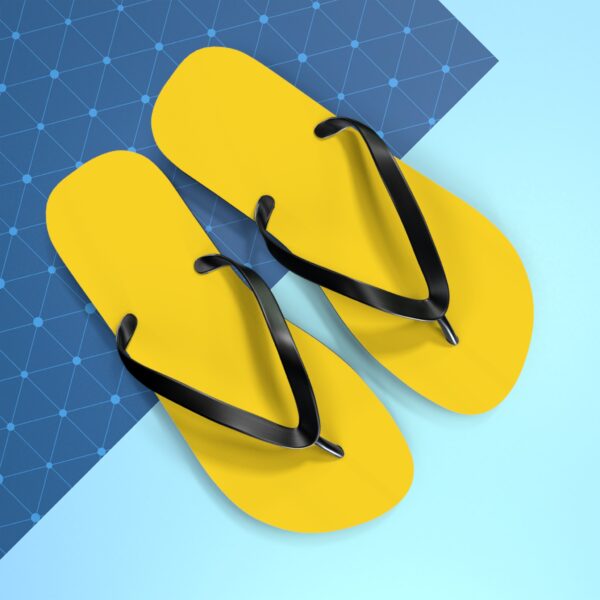 Gold flip flops - Image 8