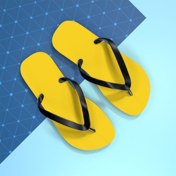 Gold flip flops - Image 4