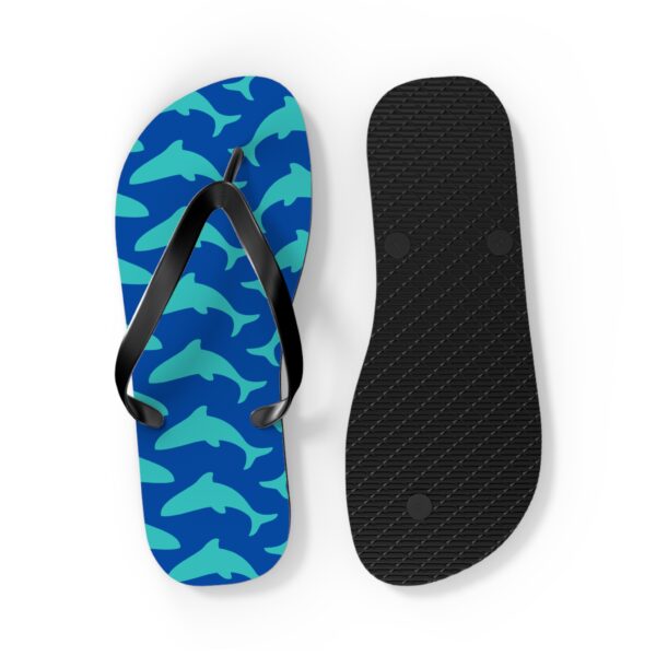 Shark Bleu flip flops - Image 6