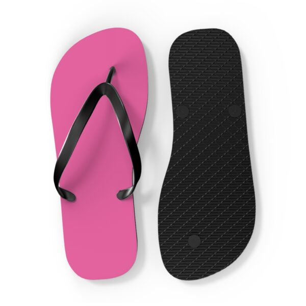 Hot Pink flip flops - Image 8